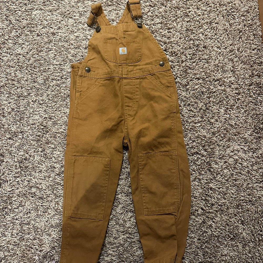 Carhartt Kids Brown Overalls
